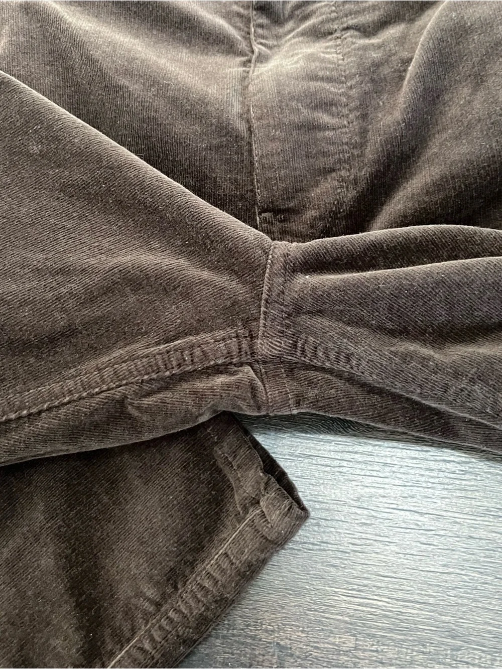 Paige  Federal Slim Straight Fit Brown  Curdoroy Jeans Men's 38